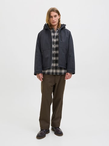 Jack & Jones Blouse "James" zwart/grijs