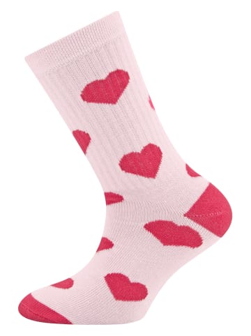ewers 3er-Set: Socken in Rosa/ Weiß