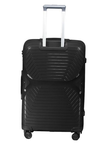 Geographical Norway 3tlg. Hardcase-Trolleyset "Silkovette" in Schwarz