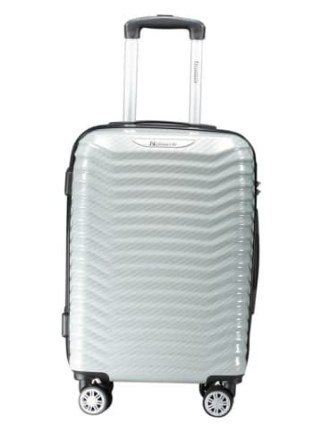 Geographical Norway 3-delige hardcase-trolleyset "Sopearl" zilverkleurig