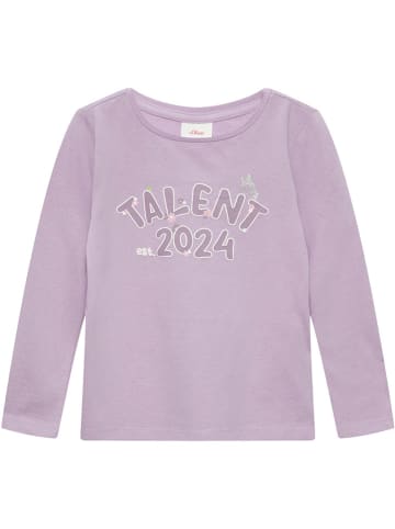 s.Oliver Longsleeve paars