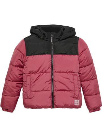 s.Oliver Steppjacke in Pink/ Schwarz