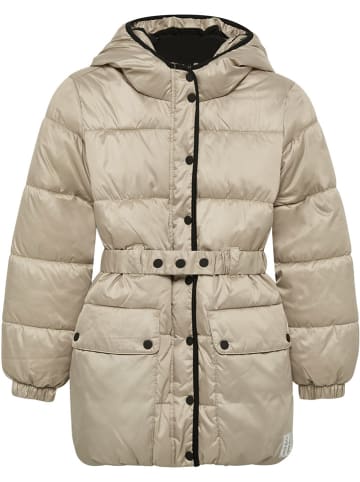 s.Oliver Doorgestikte mantel beige