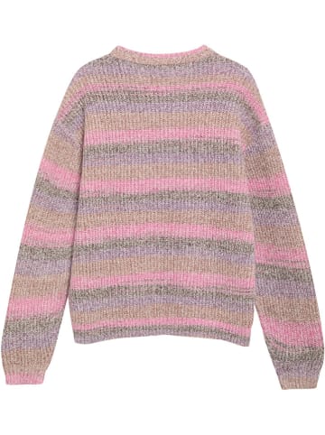 s.Oliver Pullover  in Lila/ Pink/ Grau
