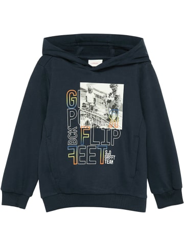 s.Oliver Hoodie in Dunkelblau