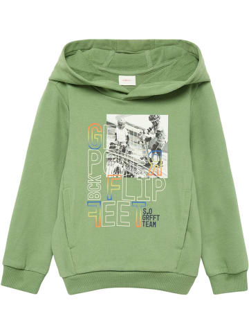 s.Oliver Hoodie groen