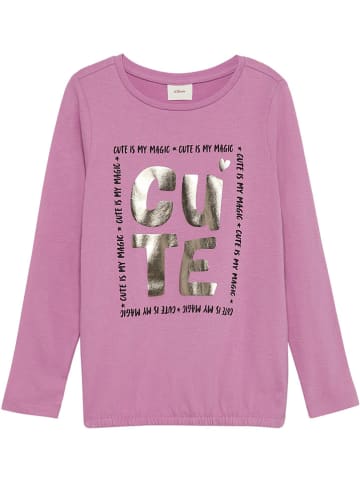 s.Oliver Longsleeve in Pink