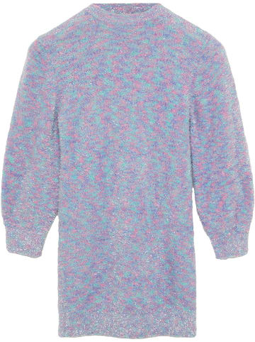s.Oliver Strickkleid in Pink/ Hellblau/ Lila