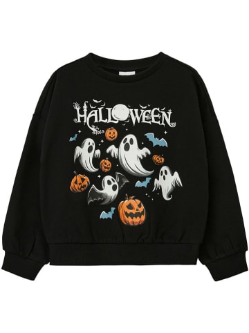 s.Oliver Sweatshirt in Schwarz