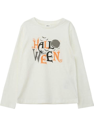 s.Oliver Longsleeve wit