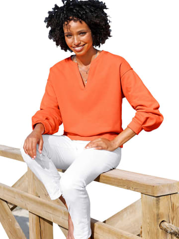 Heine Sweatshirt in Orange