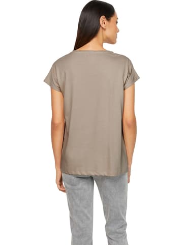 Heine Shirt in Beige/ Hellblau