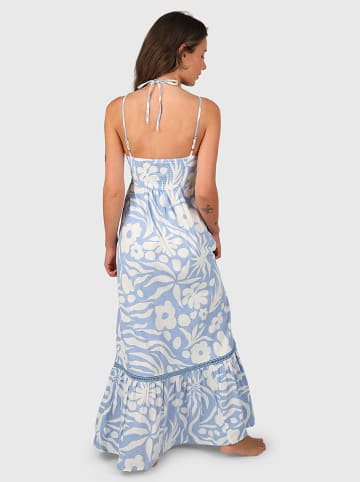Brunotti Kleid "Siena" in Weiß/ Hellblau