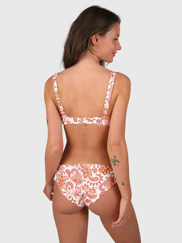 Brunotti Bikini w kolorze biało-pomarańczowym