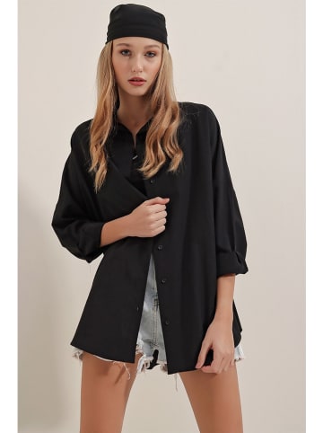trendyol Hemd in Schwarz