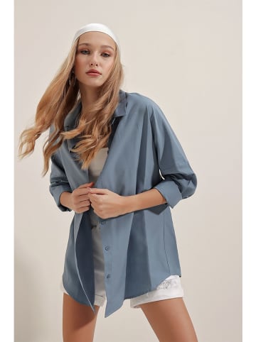 trendyol Blouse blauw