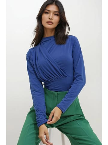 trendyol Blouse donkerblauw