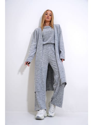 trendyol 3tlg. Outfit in Grau