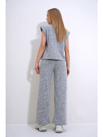 trendyol 3tlg. Outfit in Grau