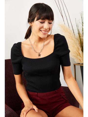 trendyol Bluse in Schwarz