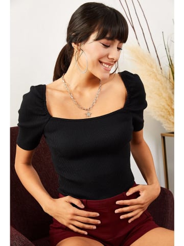 trendyol Bluse in Schwarz