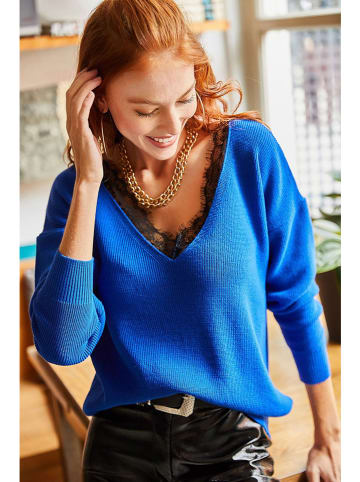 trendyol Pullover in Blau
