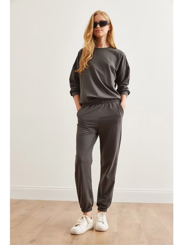 trendyol 2tlg. Outfit in Anthrazit