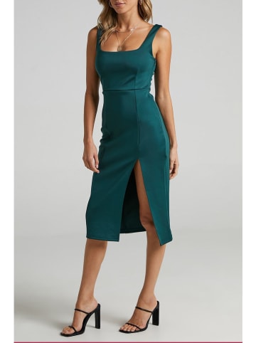 MADMEXT Kleid in Smaragdgrün