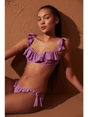 trendyol Biustonosz bikini w kolorze fioletowym