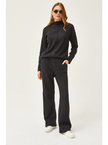 trendyol 2tlg. Outfit in Schwarz