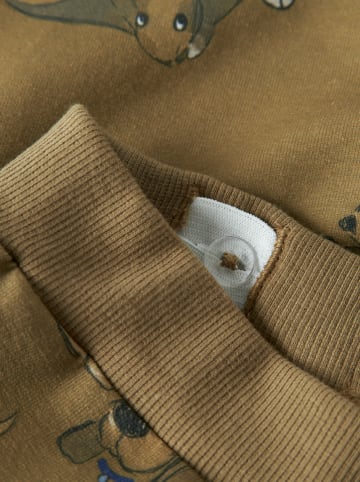 name it Spodnie dresowe "Kody" w kolorze khaki