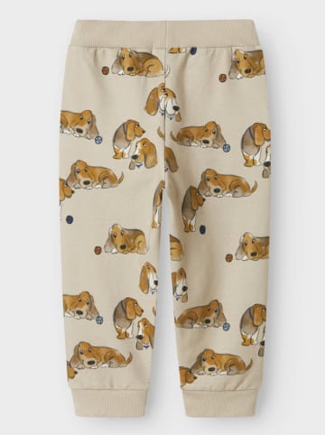 name it Sweatbroek "Kody" beige