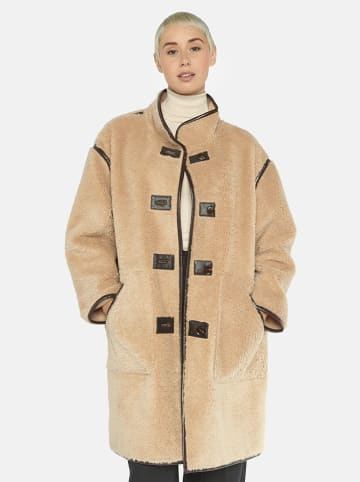 Fuchs Schmitt Teddymantel in Beige