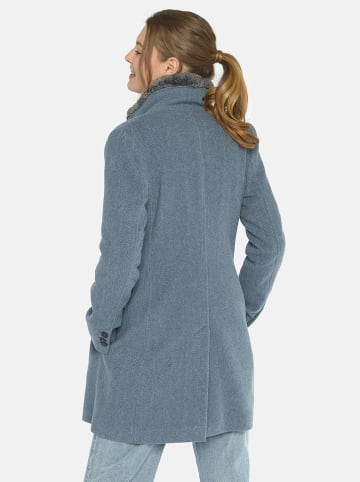 Fuchs Schmitt Wollmantel in Blau