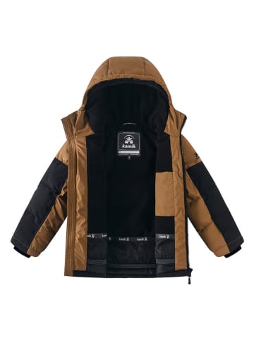 Kamik Winterjas ''Tucker'' lichtbruin/zwart