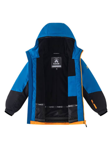 Kamik Winterjas ''Koda'' blauw/oranje