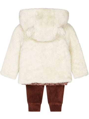 Dirkje 3tlg. Outfit in Creme/ Hellbraun
