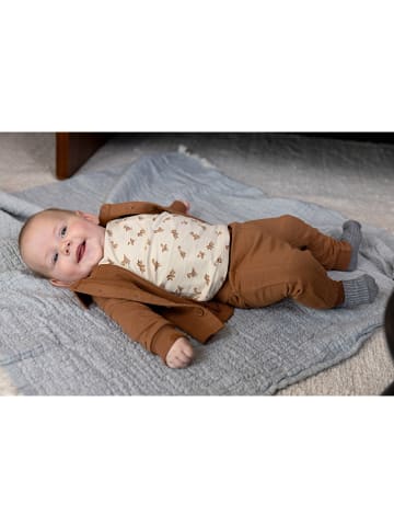 Dirkje 3tlg. Outfit in Beige/ Hellbraun