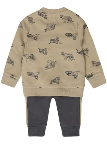 Dirkje 2tlg. Outfit in Beige/ Anthrazit