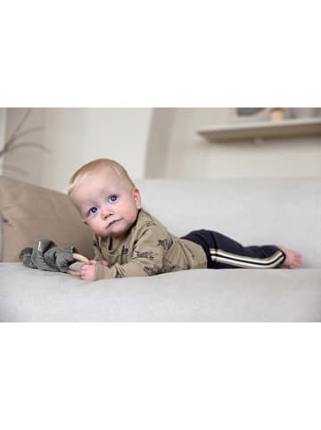Dirkje 2-delige outfit beige/antraciet