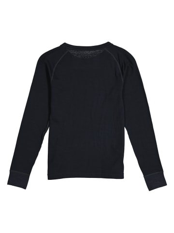 Bergans Functionele longsleeve zwart/blauw
