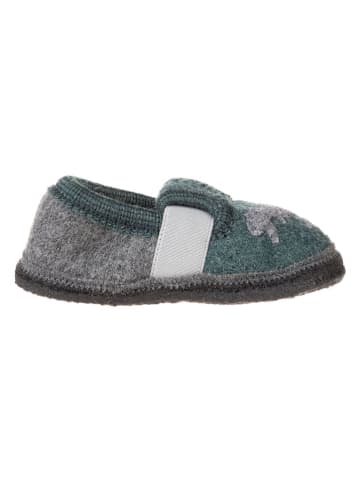 lamino Pantoffels "Bobby Dino" turquoise