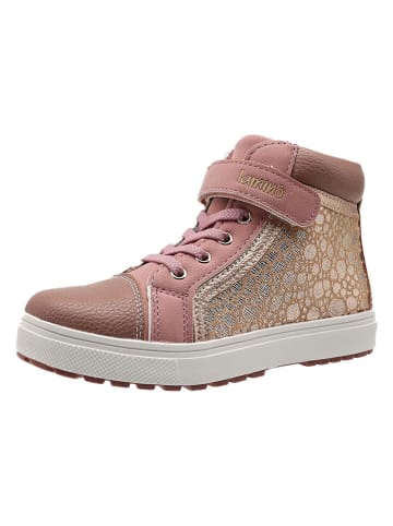 lamino Sneakers lichtroze/goudkleurig