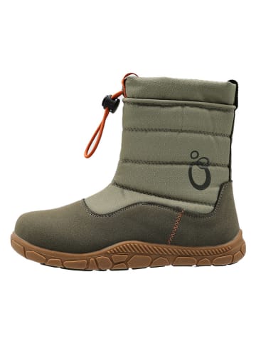 lamino Barfuß-Winterstiefel in Khaki