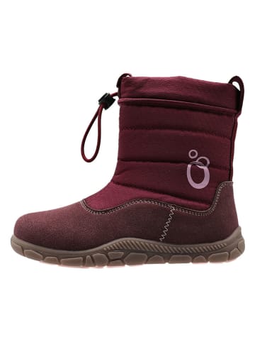 lamino Barfuß-Winterstiefel in Rot