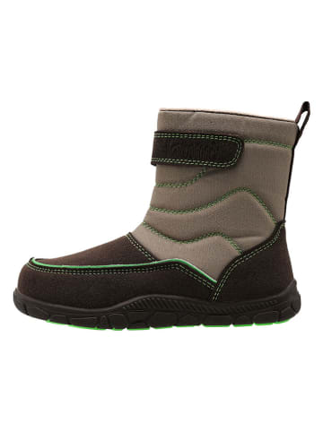 lamino Barfuß-Winterstiefel in Beige/ Braun