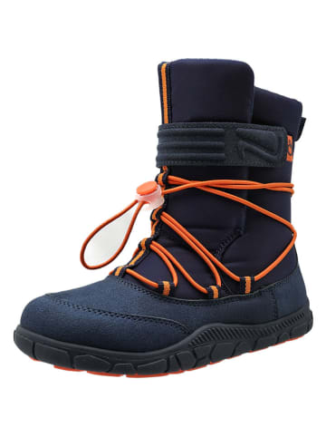 lamino Barfuß-Winterstiefel in Dunkelblau