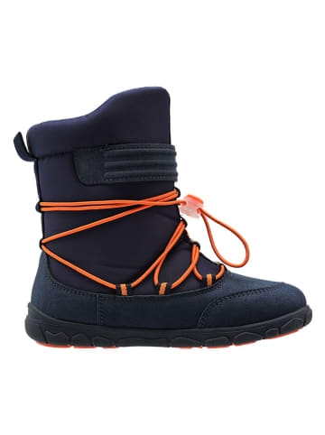 lamino Barfuß-Winterstiefel in Dunkelblau