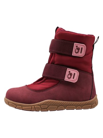 lamino Barefoot-winterlaarzen rood