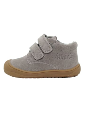 lamino Leren sneakers grijs